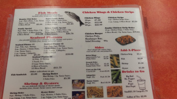 Fred's Fish Fry menu