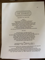 The Crunkleton Charlotte menu