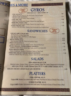 Gyros Corner menu