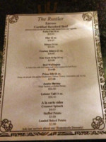 The Rustler menu