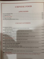 Saigon Palace menu