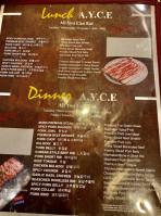 Maimura Sushi Noodle Korean Bbq menu