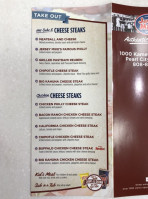 Jersey Mike's Subs menu