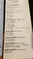 Storied Coffee Milk Teas menu