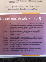 The Railroad Deli menu