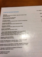 Eslava menu