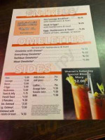 Norwood Grill menu