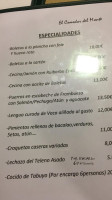 El Comedor Del Monte menu