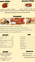 Zacks Pizza And Wings menu