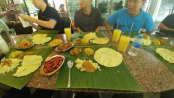 Karu's Indian Banana Leaf food