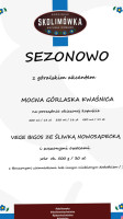 Gościniec I Skolimówka menu