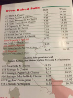 Two Brothers From Italy Pizza menu