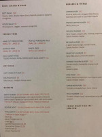 Depot Street Burgers menu