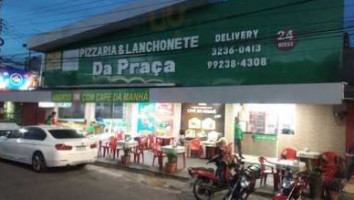 Pizzaria E Lanchonete Da Praca inside