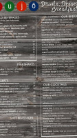 Mujo Bar Restaurant menu