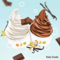 Tutti Frutti Frozen Yogurt food