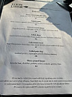 Loon Lodge menu