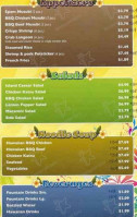 Hilo Hawaiian Bbq menu