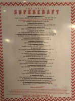 Clinton Hall 36 menu