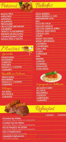 Pizzaria Toscana menu