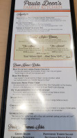 Paula Deen's Family Kitchen menu