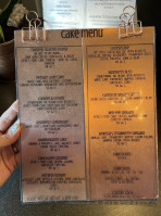 The Trim Tart menu