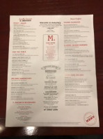 Marlow's Tavern menu