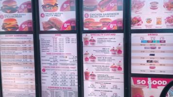 Freddy's Frozen Custard Steakburgers menu