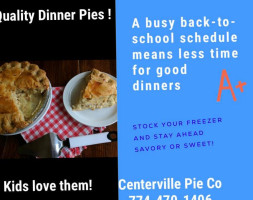 Centerville Pie Co. food