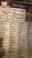 Southern Classic Daiquiri Factory menu