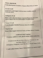 Broccoli Garden Deli menu