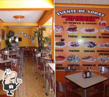 Fuente De Sodas Jimenez food