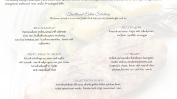 Patton Hall Community Club And Conference Center menu