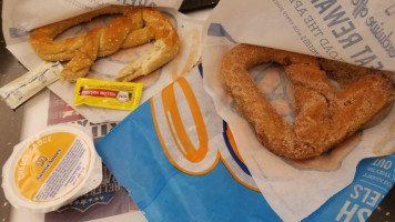 Auntie Anne's Pretzels inside