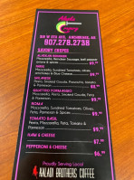 Alaska Crepery menu