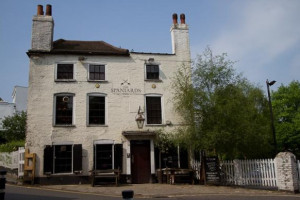 The Spaniards Inn outside