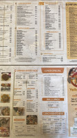 Yellowstone Sushi Inc menu