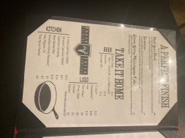 Brush Creek Brewing Company menu