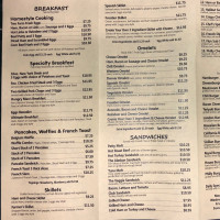 Flo's Pancake House menu