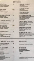 Bill's Catfish Steaks menu