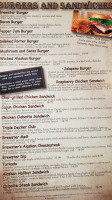 Brewsters menu