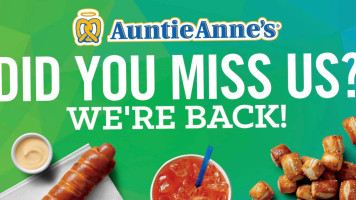 Auntie Anne's food