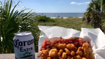 Shark Tooth Beach Concessions Nokomis Beach food