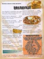 El Cerrito Cafe menu