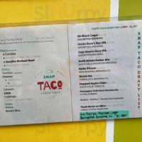 Snap Taco (pacific Ave) menu