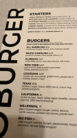 Farm To Burger menu