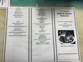 La Enchilada menu