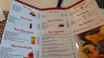 Hinda Flavour menu