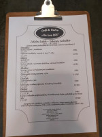 Café&bistro Na Kus řeči menu