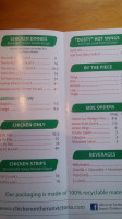 Chicken On the Run menu